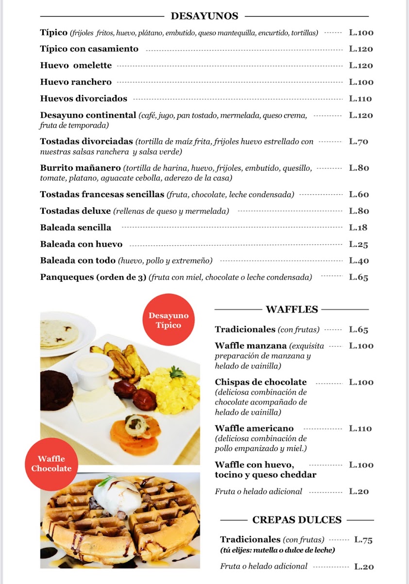 Menu Café Espresso Latino Centro-1