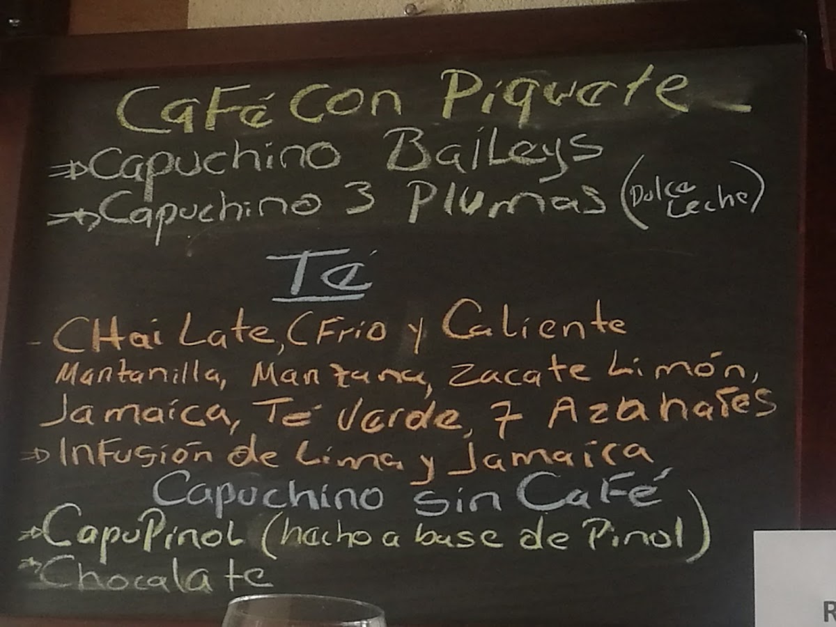 Menu Café Espresso Latino Centro-5
