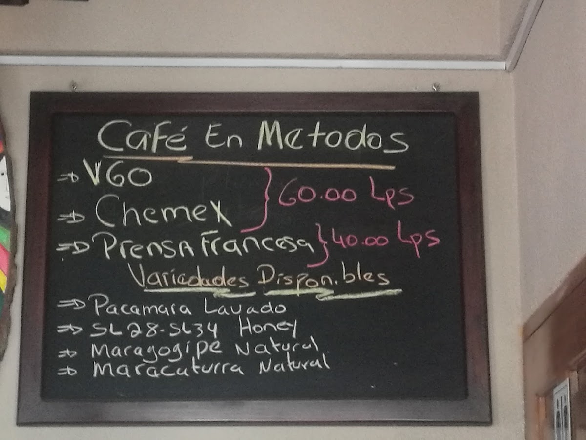 Menu Café Espresso Latino Centro-6